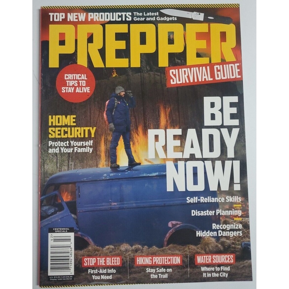 PREPPER SURVIVAL GUIDE MAGAZINE APRIL 2024 frontier